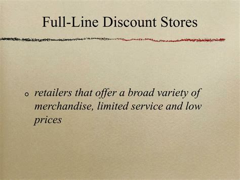 are full line discount off price retailers who entice